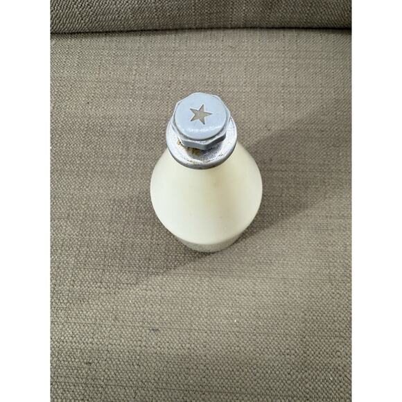 Vintage Old Spice After Shave Bottle 4.25 oz Star Cap Empty 1980s Glass Collect - Picture 5 of 6